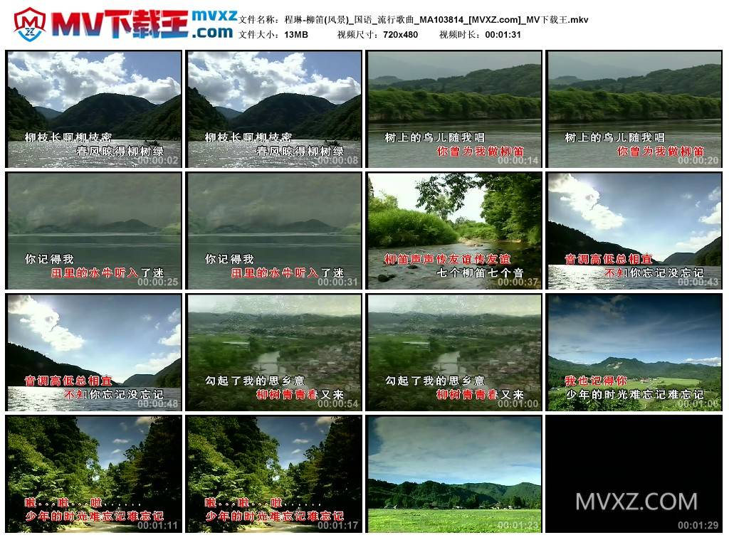 程琳-柳笛(风景)_国语_流行歌曲_MA103814